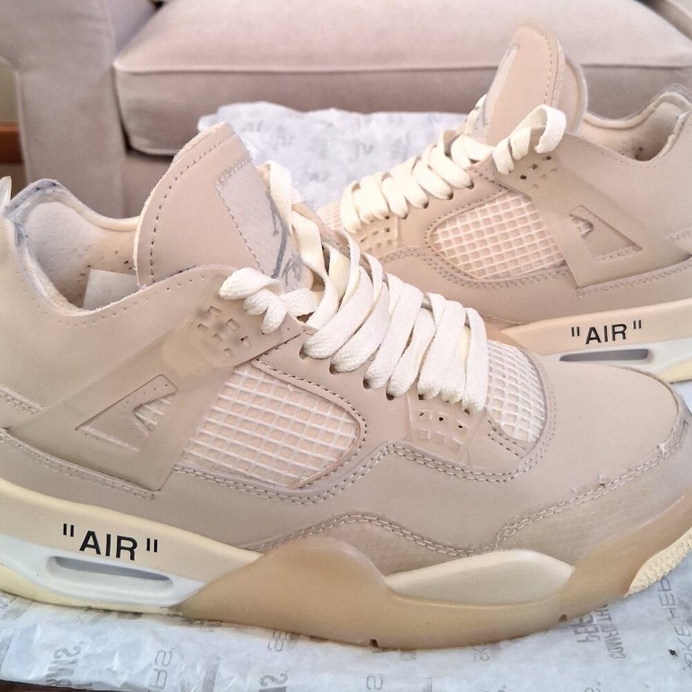 Women's Air Jordan 4 Retro Off-White Sail CV9388-100